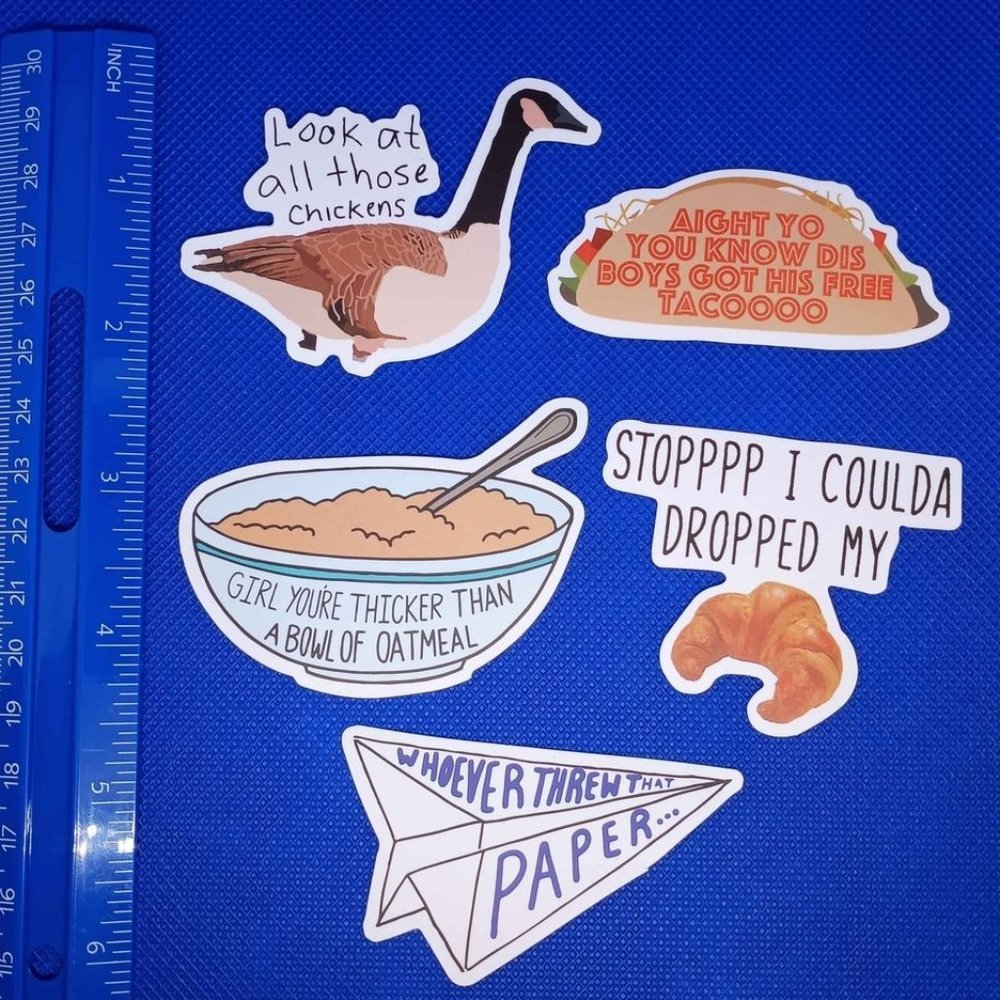 🪅Funny Sticker Mix 5 Pieces- Set 19🪅